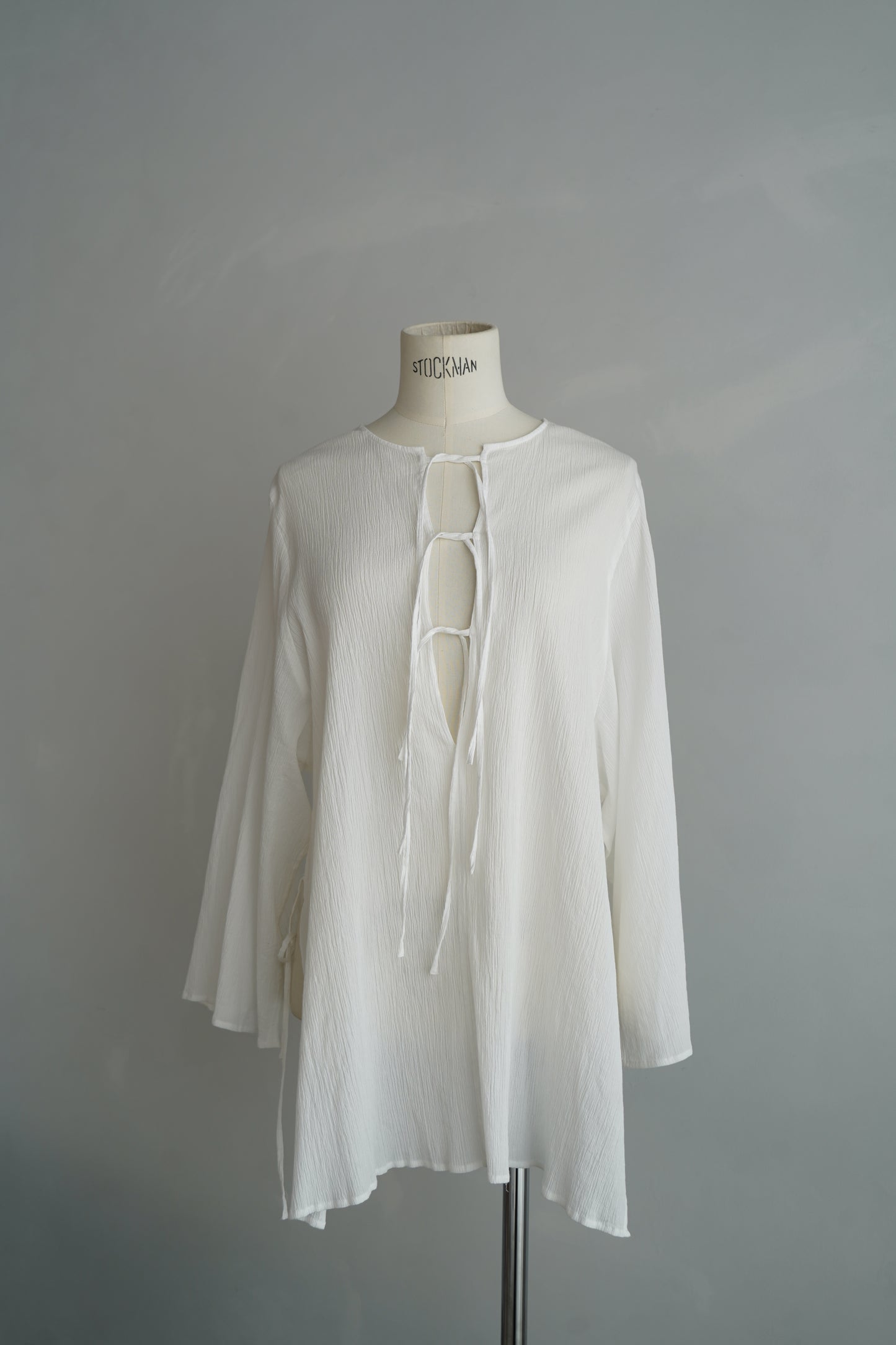 Ripple Cape Top / WHITE