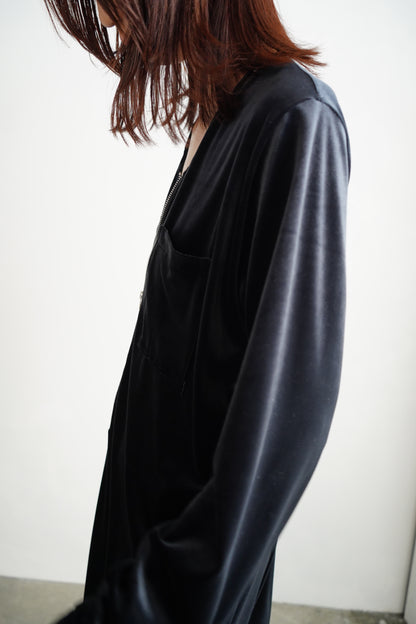 Velour All in one / BLACK