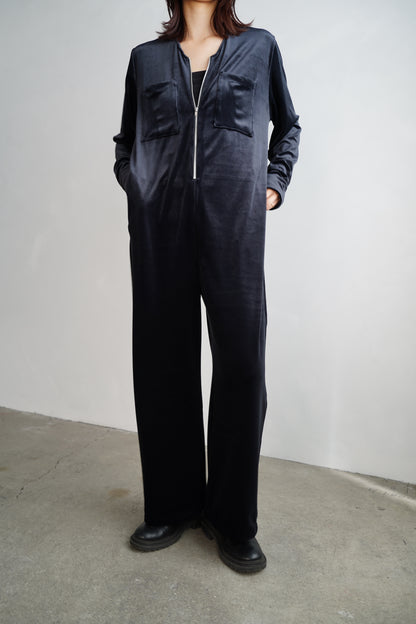 Velour All in one / BLACK