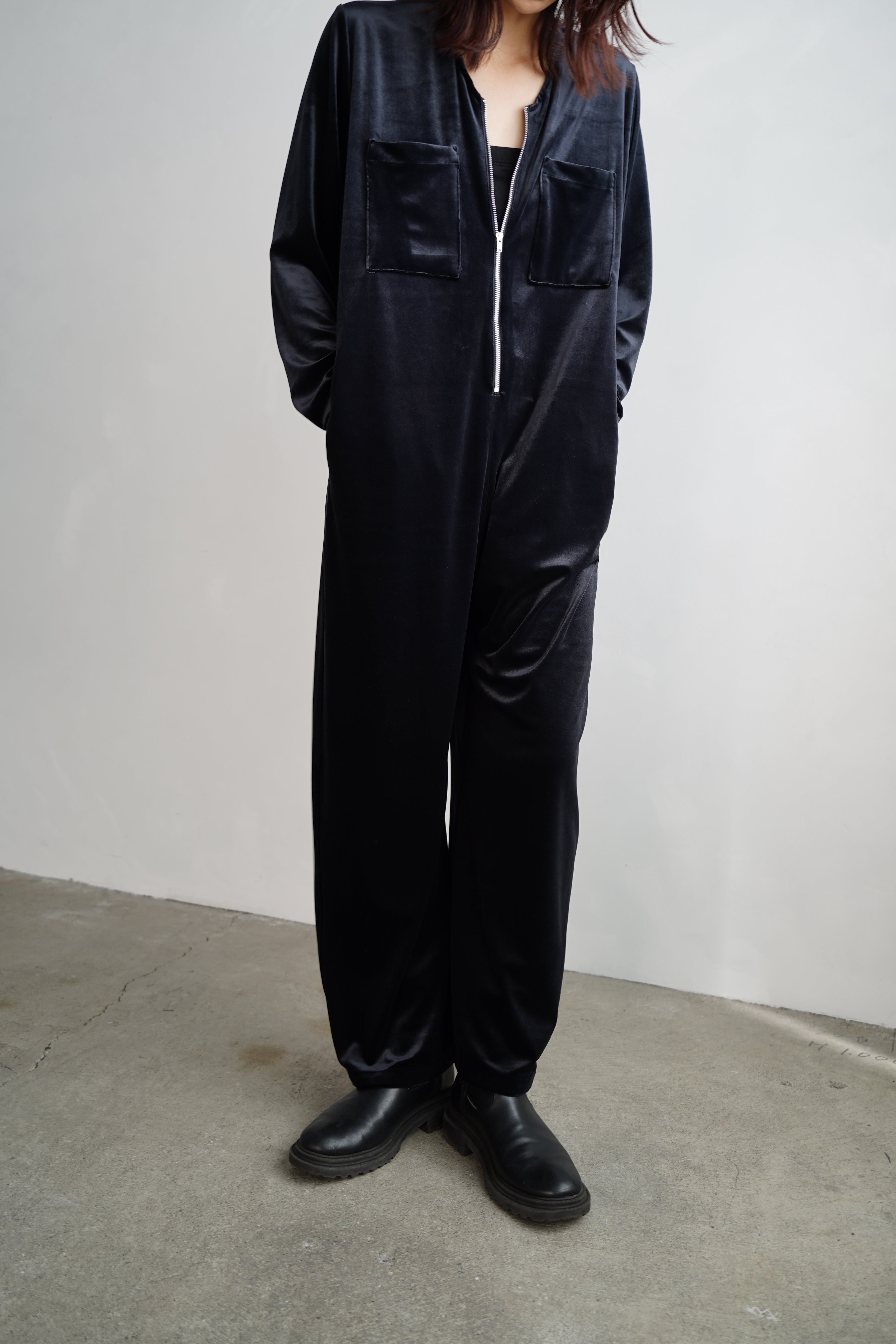 Velour All in one / BLACK – &her