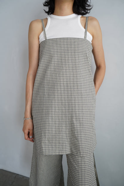 Check Cami / BLACKIVORY -6月25-30日発送-