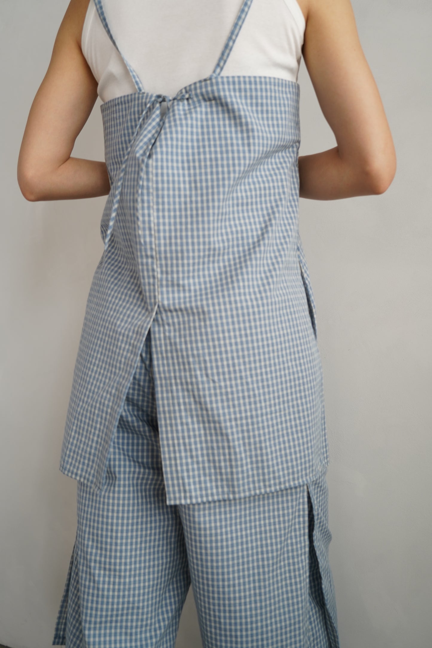Check Cami / BLUEWHITE -6月25-30日発送-