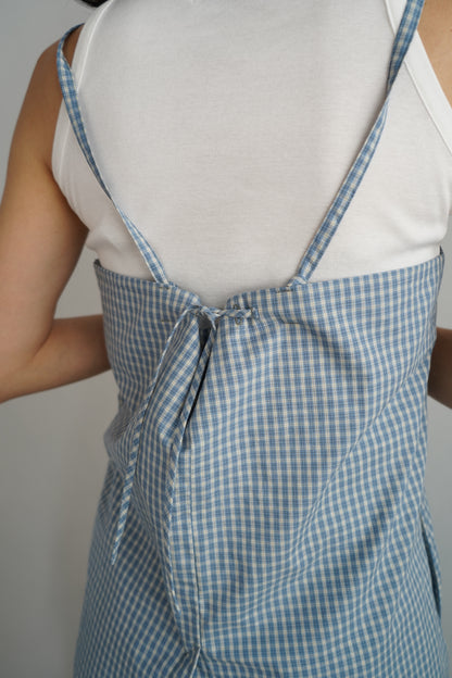 Check Cami / BLUEWHITE -6月25-30日発送-