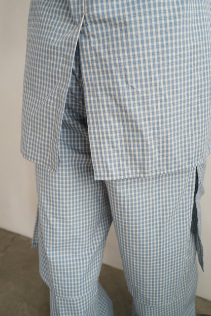 Check Cami / BLUEWHITE -6月25-30日発送-