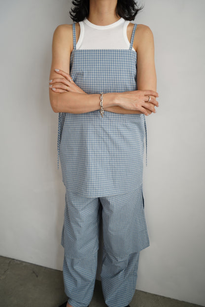 Check Cami / BLUEWHITE -6月25-30日発送-