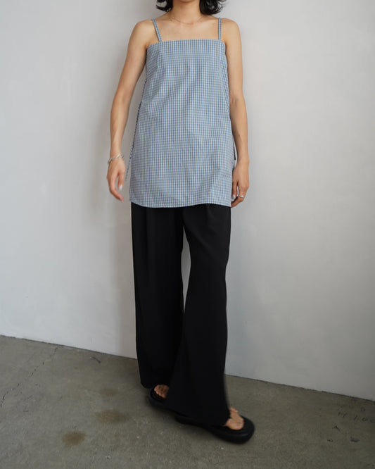 Check Cami / BLUEWHITE -6月25-30日発送-