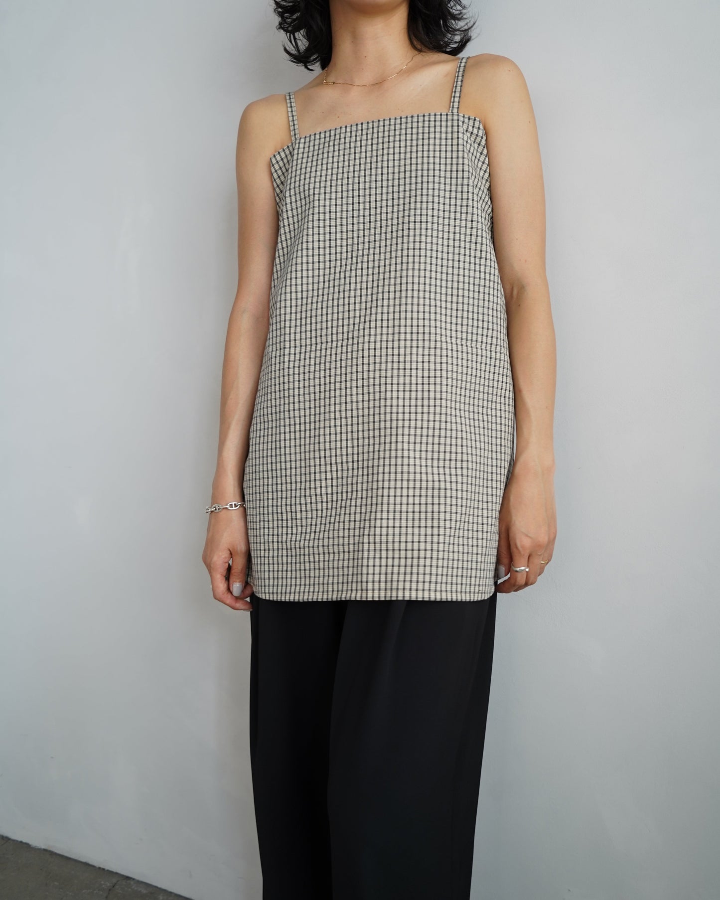 Check Cami / BLACKIVORY -6月25-30日発送-