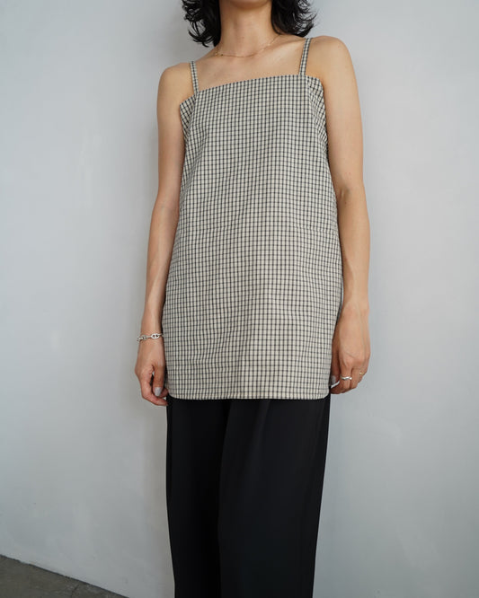 Check Cami / BLACKIVORY -6月25-30日発送-
