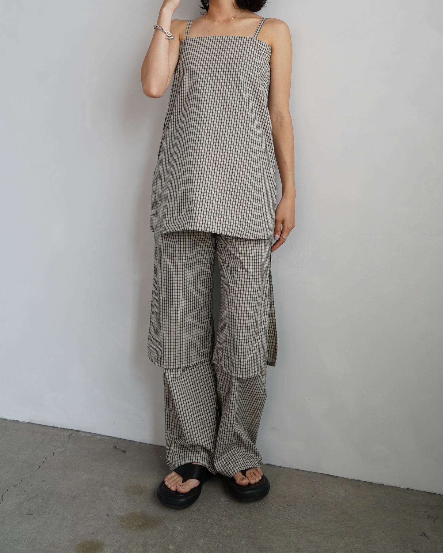 Check Cami / BLACKIVORY -6月25-30日発送-