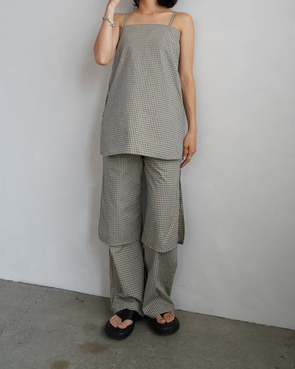 Check Cami / BLACKIVORY -6月25-30日発送-