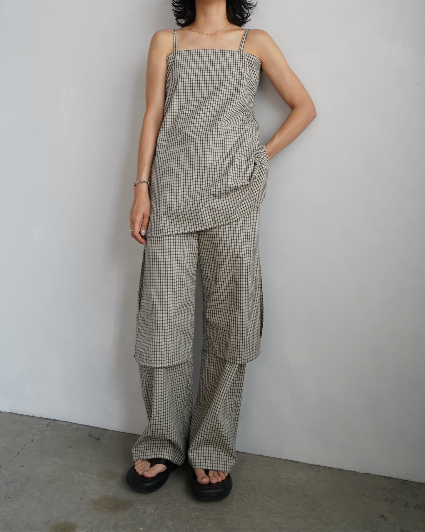 Check Cami / BLACKIVORY -6月25-30日発送-