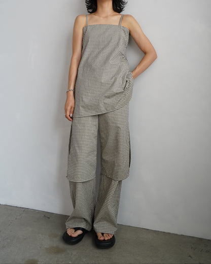 Check Cami / BLACKIVORY -6月25-30日発送-