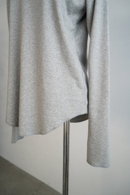 Vneck Cutsew / GRAY -3日以内発送-