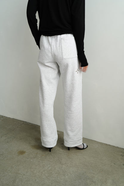Bijou Sweat Pants / GRAY -12月5日発送-