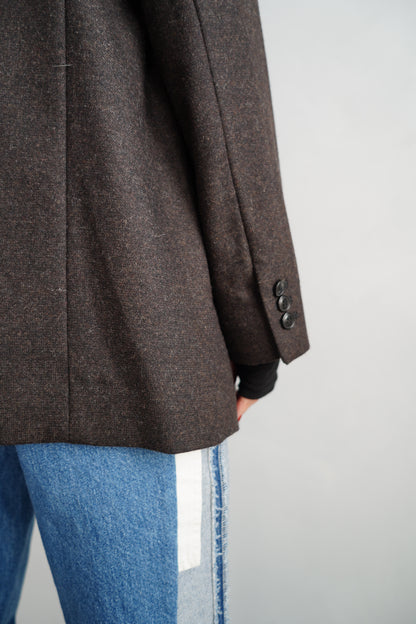 Wool Cashmere Jacket / BROWN -11月15-20日発送-