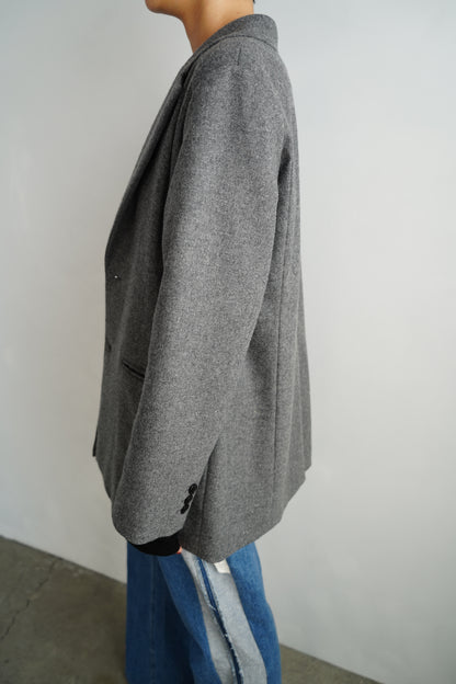 Wool Cashmere Jacket / GRAY -11月15-20日発送-