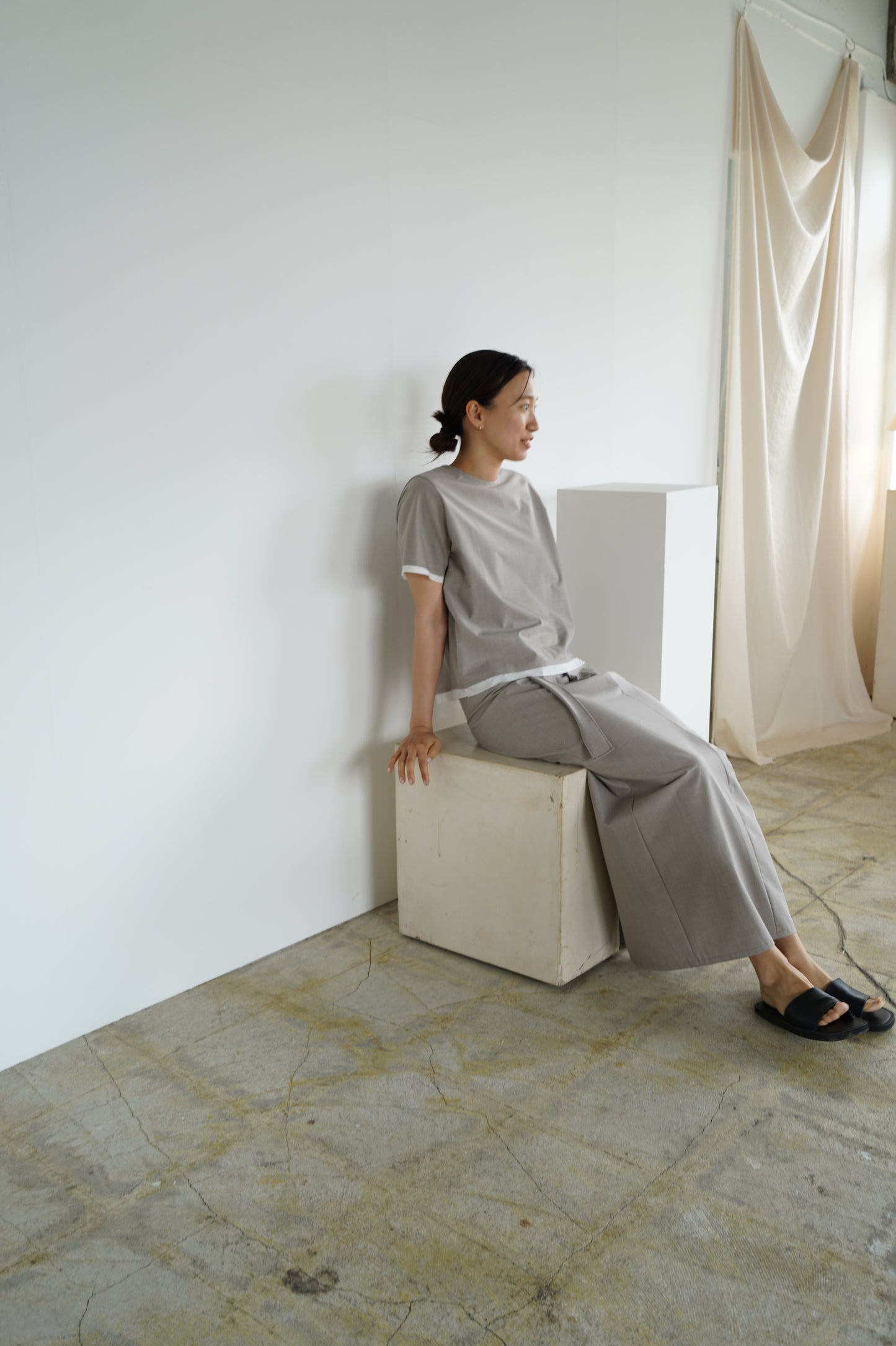 Essential Wrap Skirt / BEIGE -7月10-15日発送-