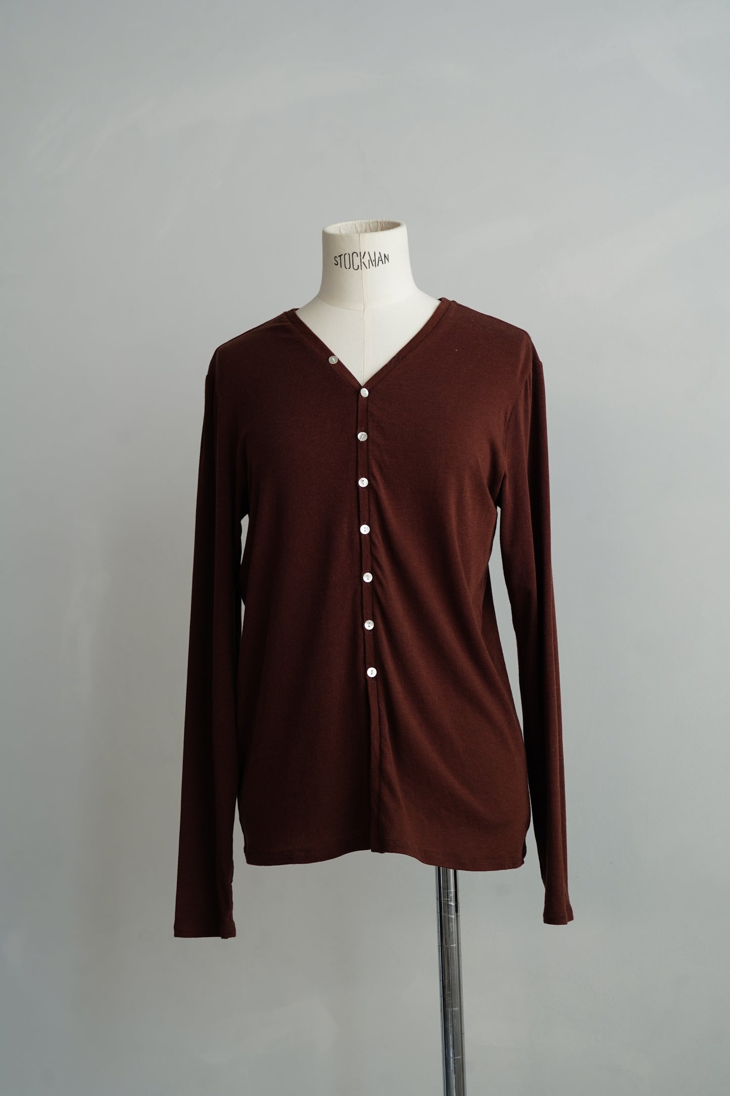 Powdery Cardigan / BROWN -10月24日発送-