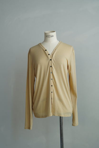 Powdery Cardigan / BEIGE -10月24日発送-