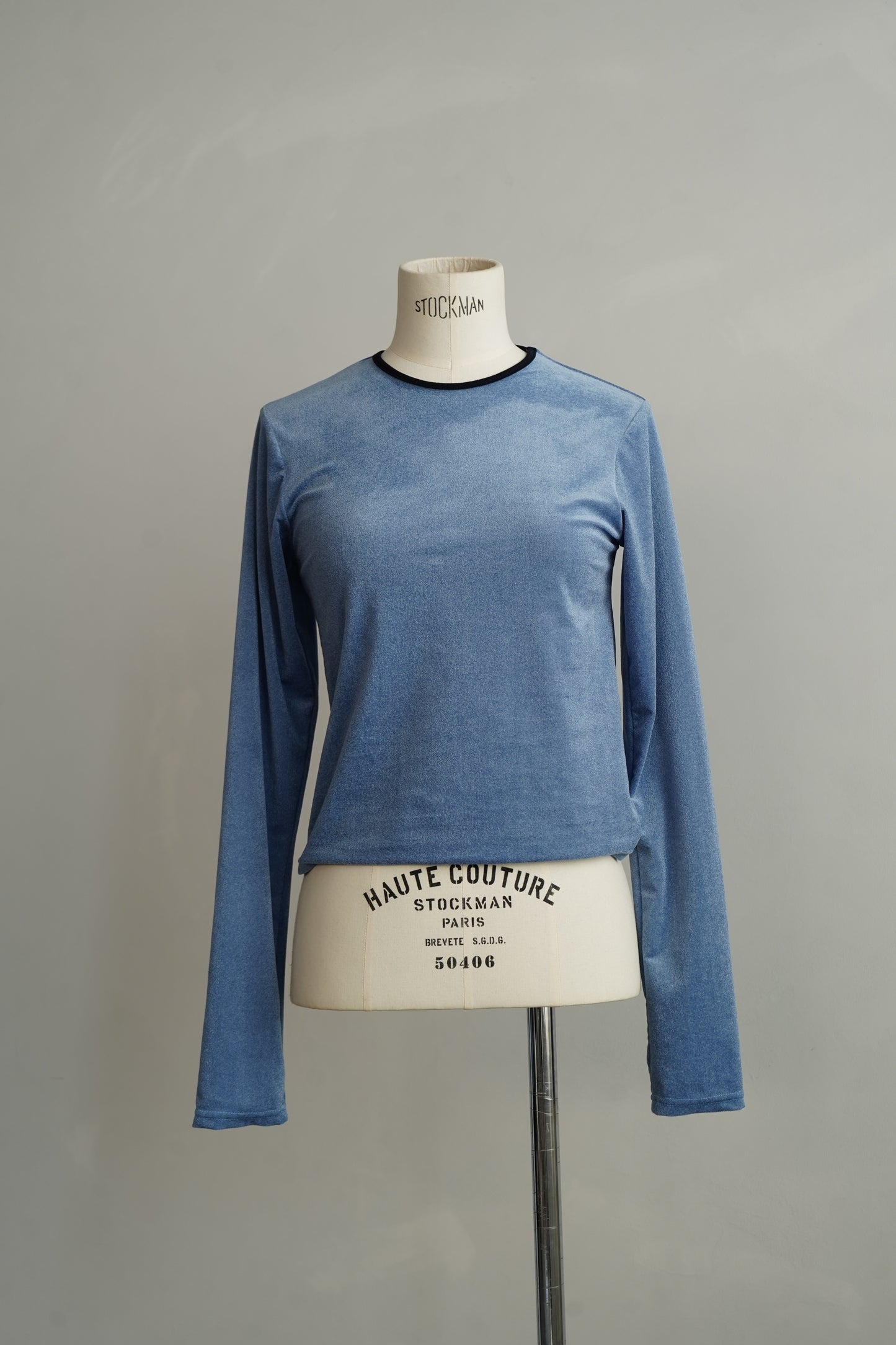 Velour Pullover / BLUE -10月20日発送-