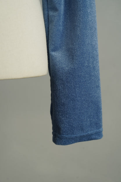 Velour Pullover / BLUE -10月20日発送-