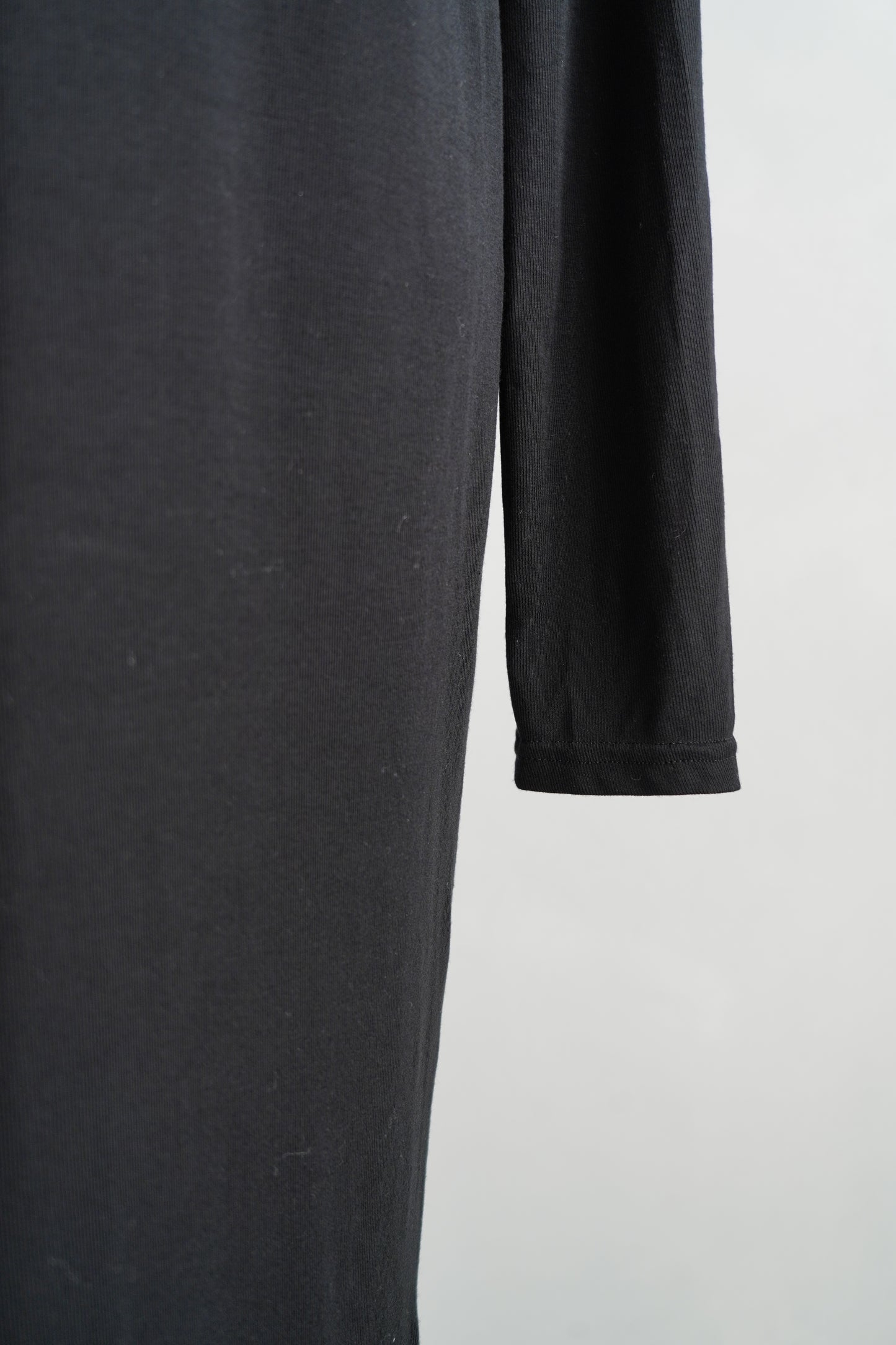 Smooth Sheer Onepiece / BLACK