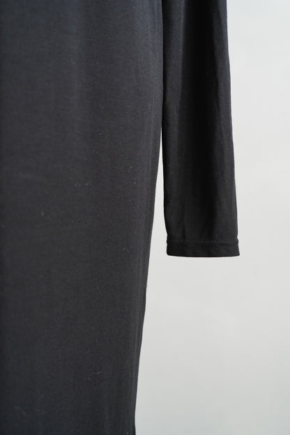 Smooth Sheer Onepiece / BLACK
