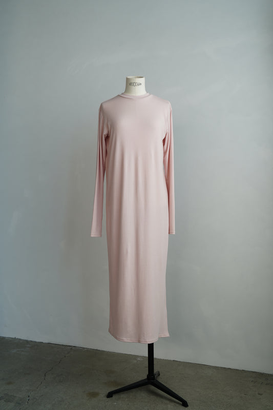 Smooth Sheer Onepiece / PINK