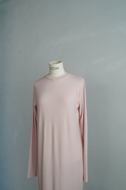 Smooth Sheer Onepiece / PINK
