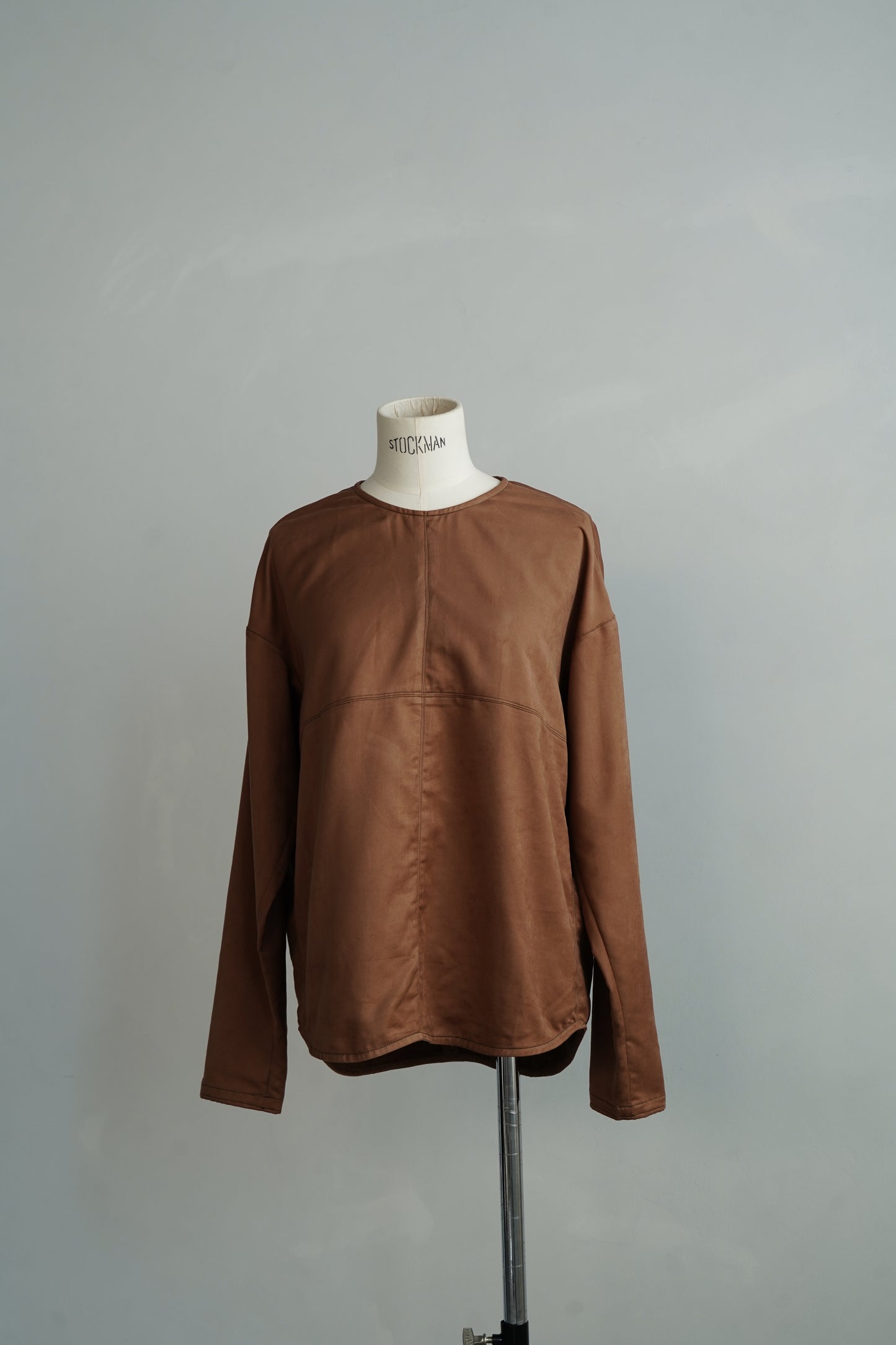 Soft Suedy Pullover / BROWN -10月20-25日発送-