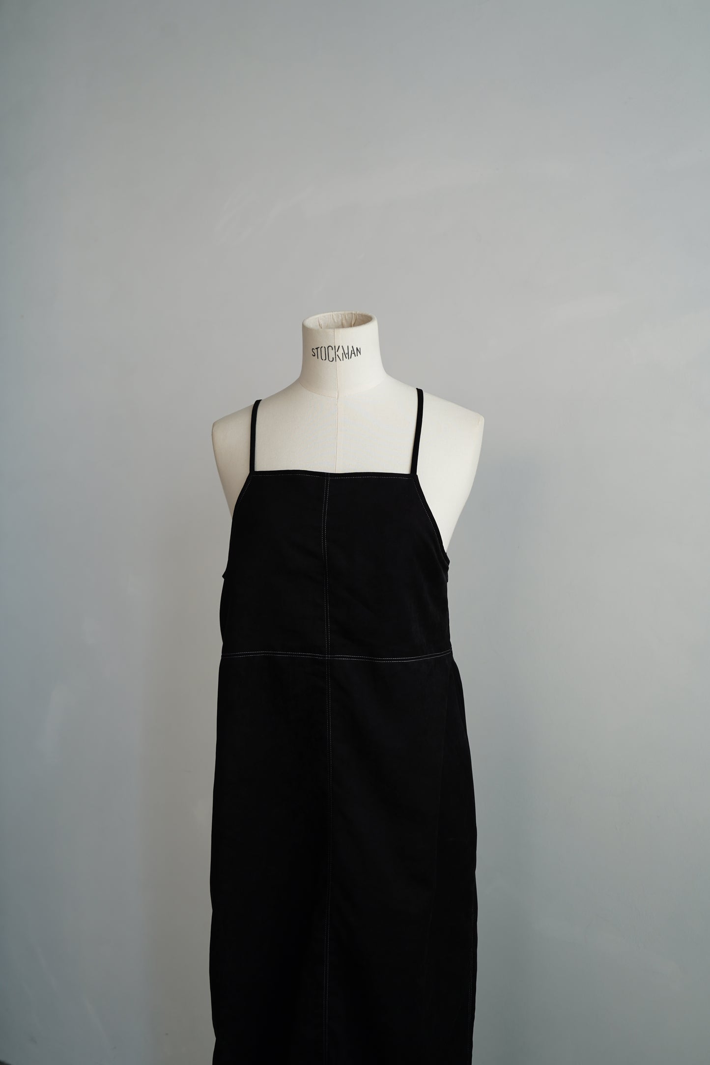Soft Suede Dress / BLACK -10月20-25日発送-