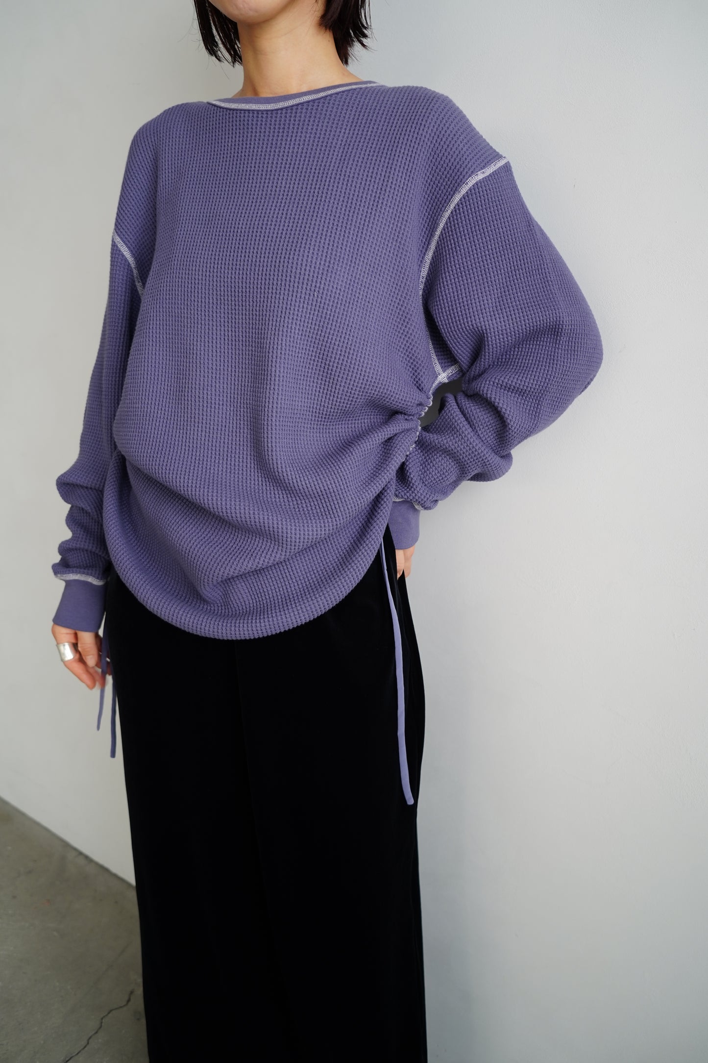 Thermal Browsing Tops / PURPLE -3日以内発送-