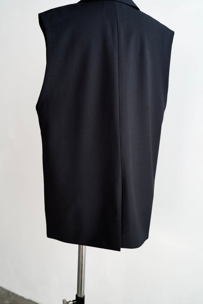 Tailored Vest / BLACK
