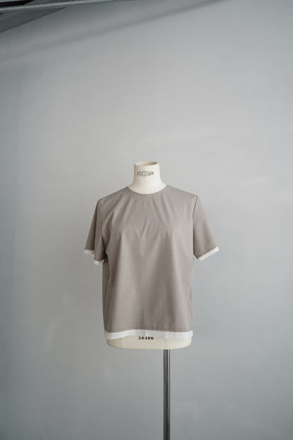 Essential Half Top / BEIGE -7月10-15日発送-