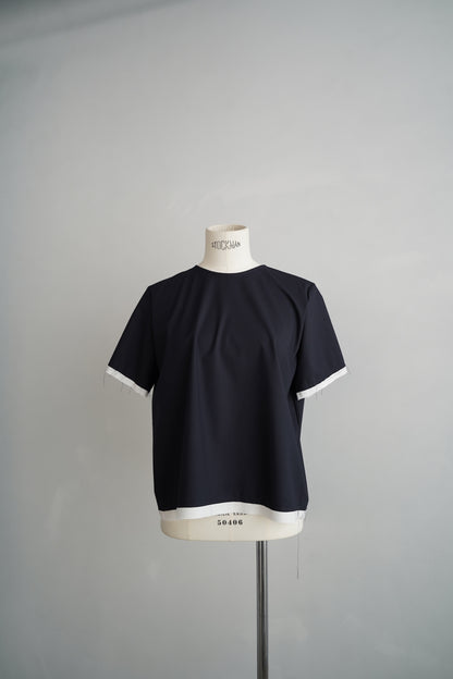 Essential Half Top / NAVY -7月10-15日発送-
