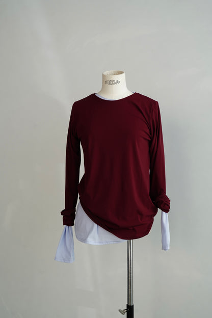 Sheerness Cutsew  / BURGUNDY