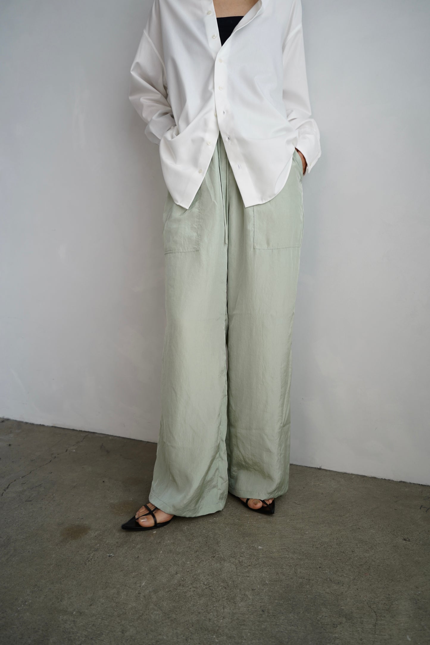 Color Easy Pants / SAGE -7月25-31日発送-