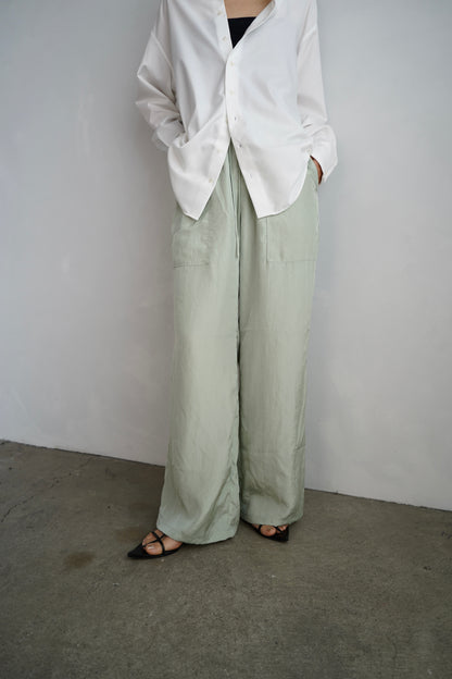 Color Easy Pants / SAGE -7月25-31日発送-