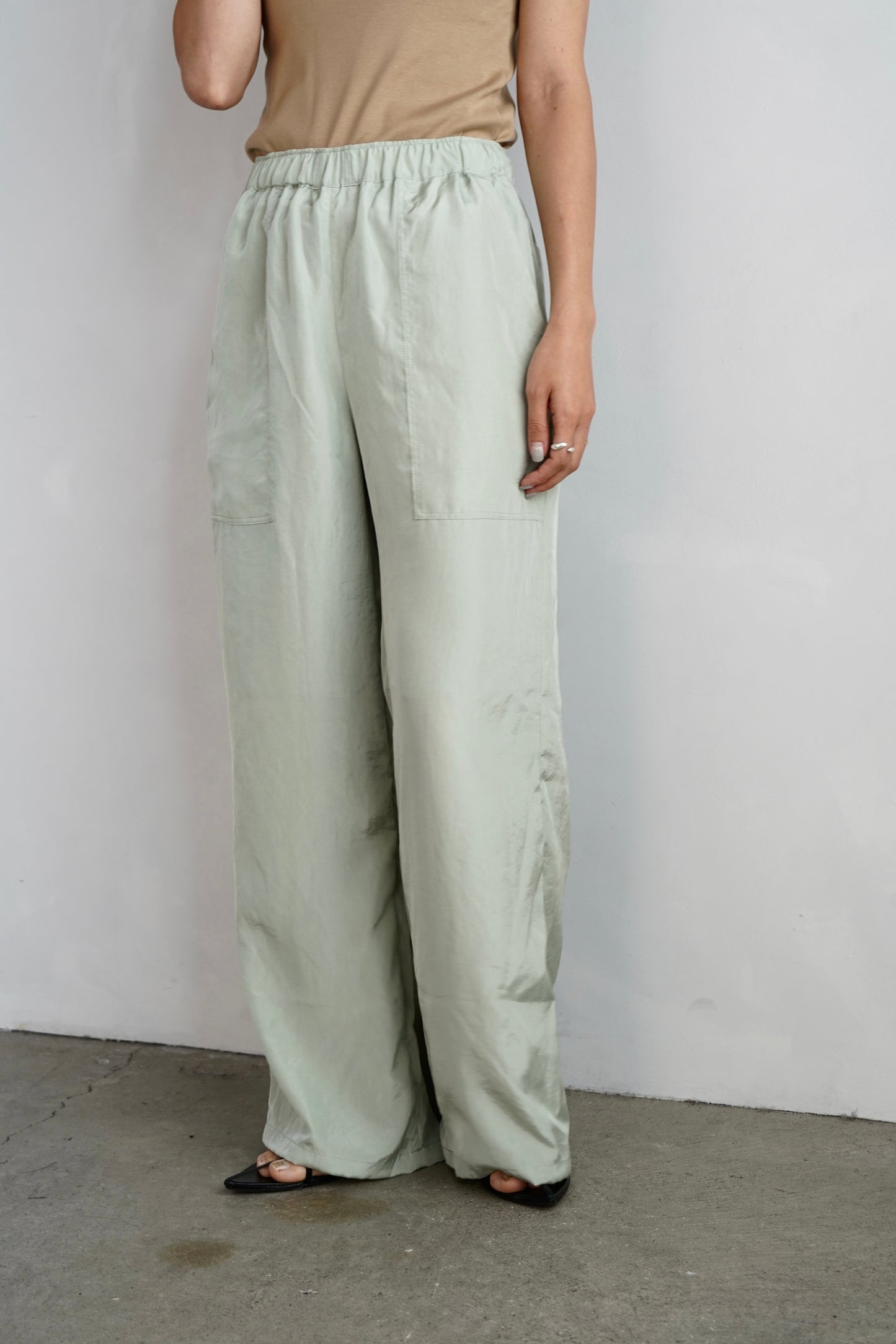 Color Easy Pants / SAGE -7月25-31日発送-
