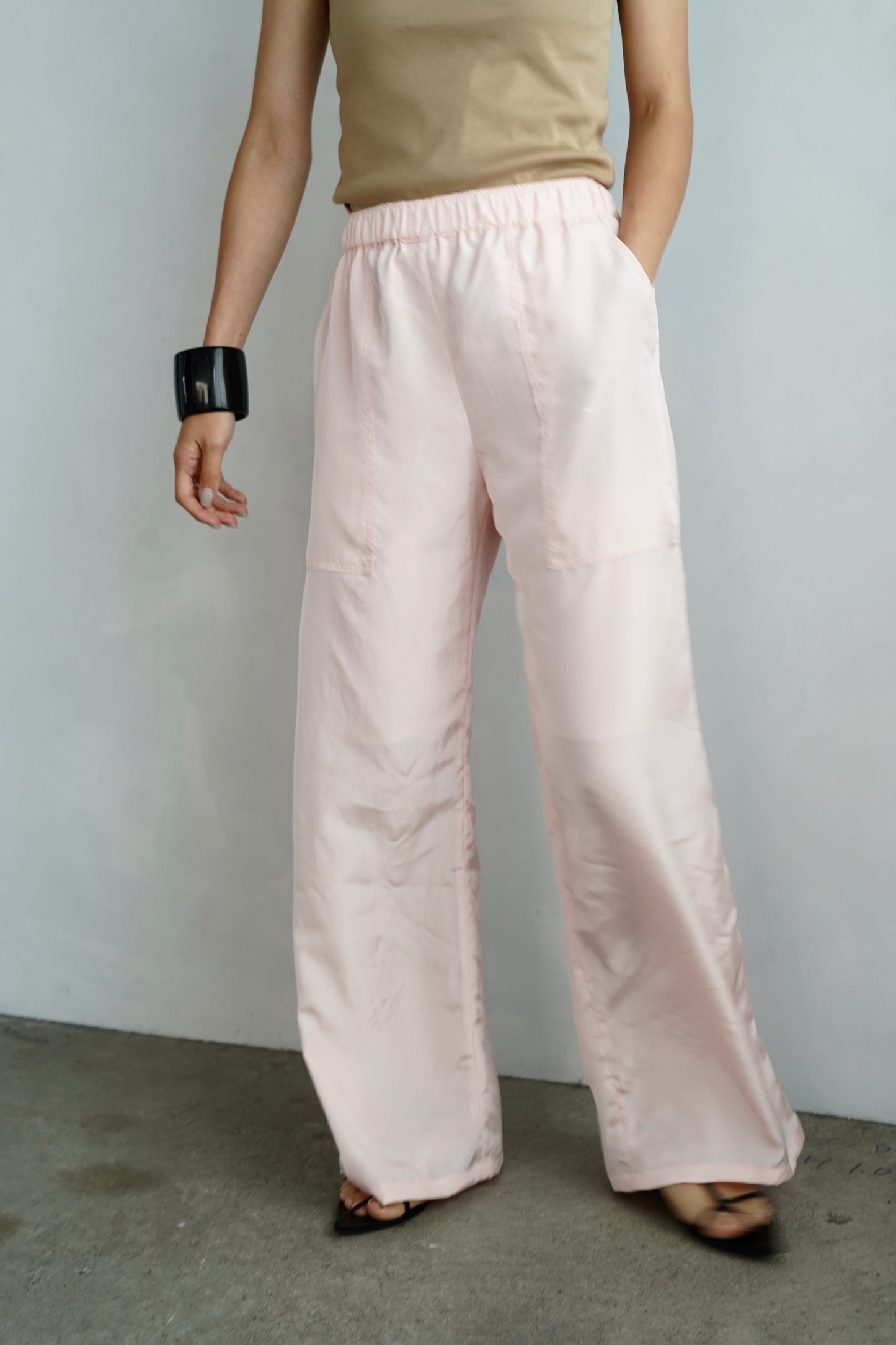 Color Easy Pants / BABYPINK -7月25-31日発送-
