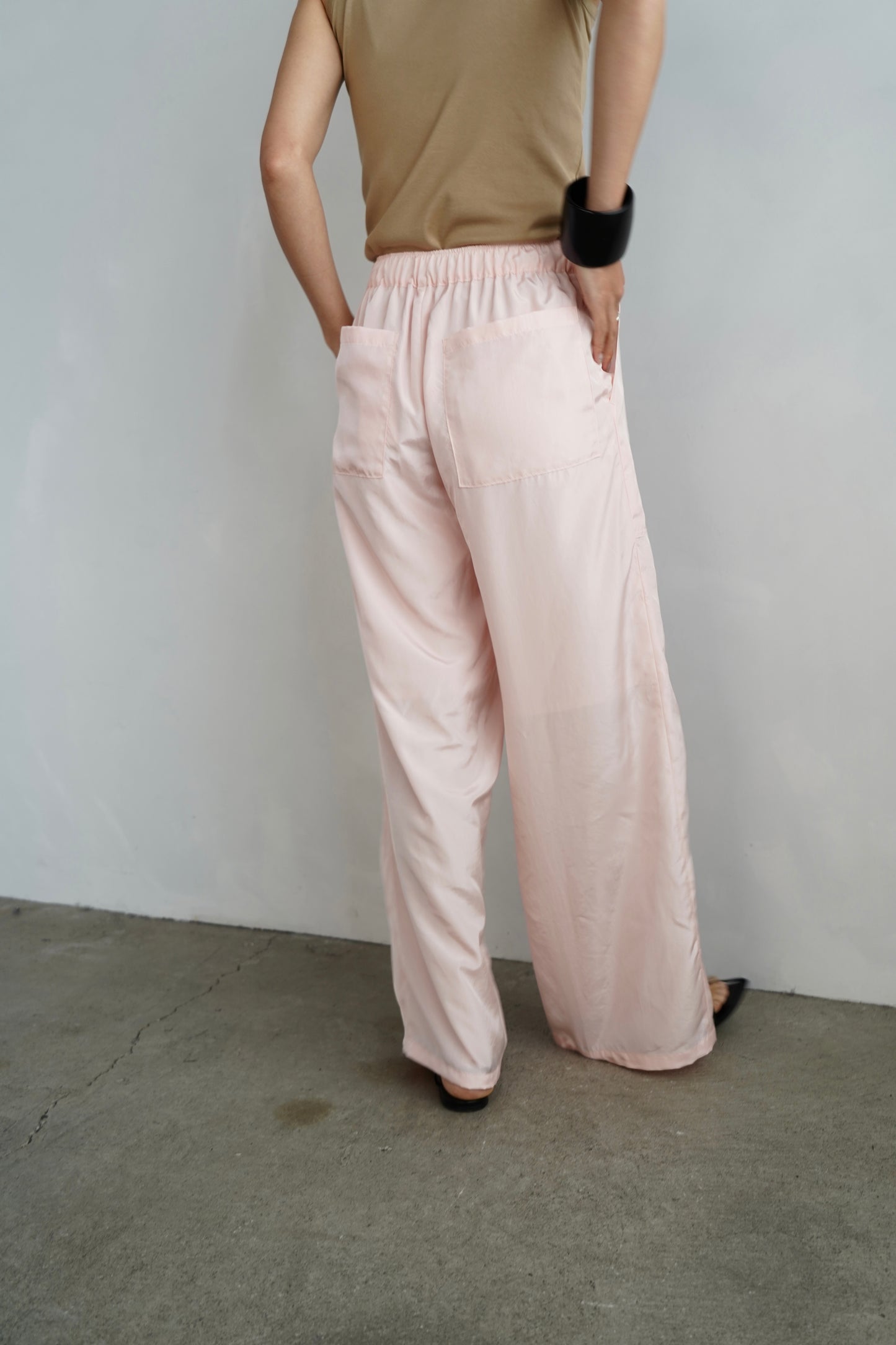 Color Easy Pants / BABYPINK -7月25-31日発送-
