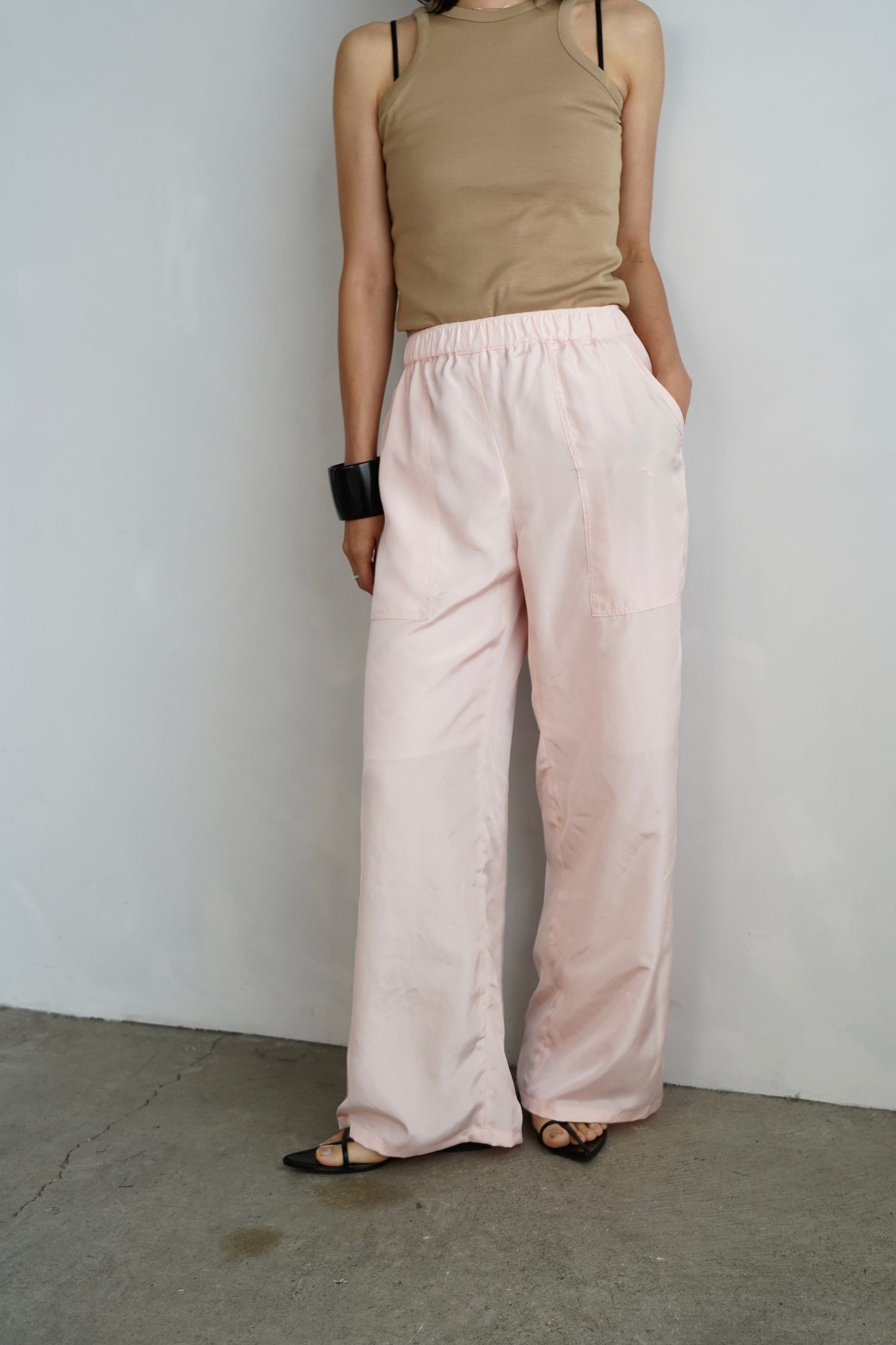 Color Easy Pants / BABYPINK -7月25-31日発送-
