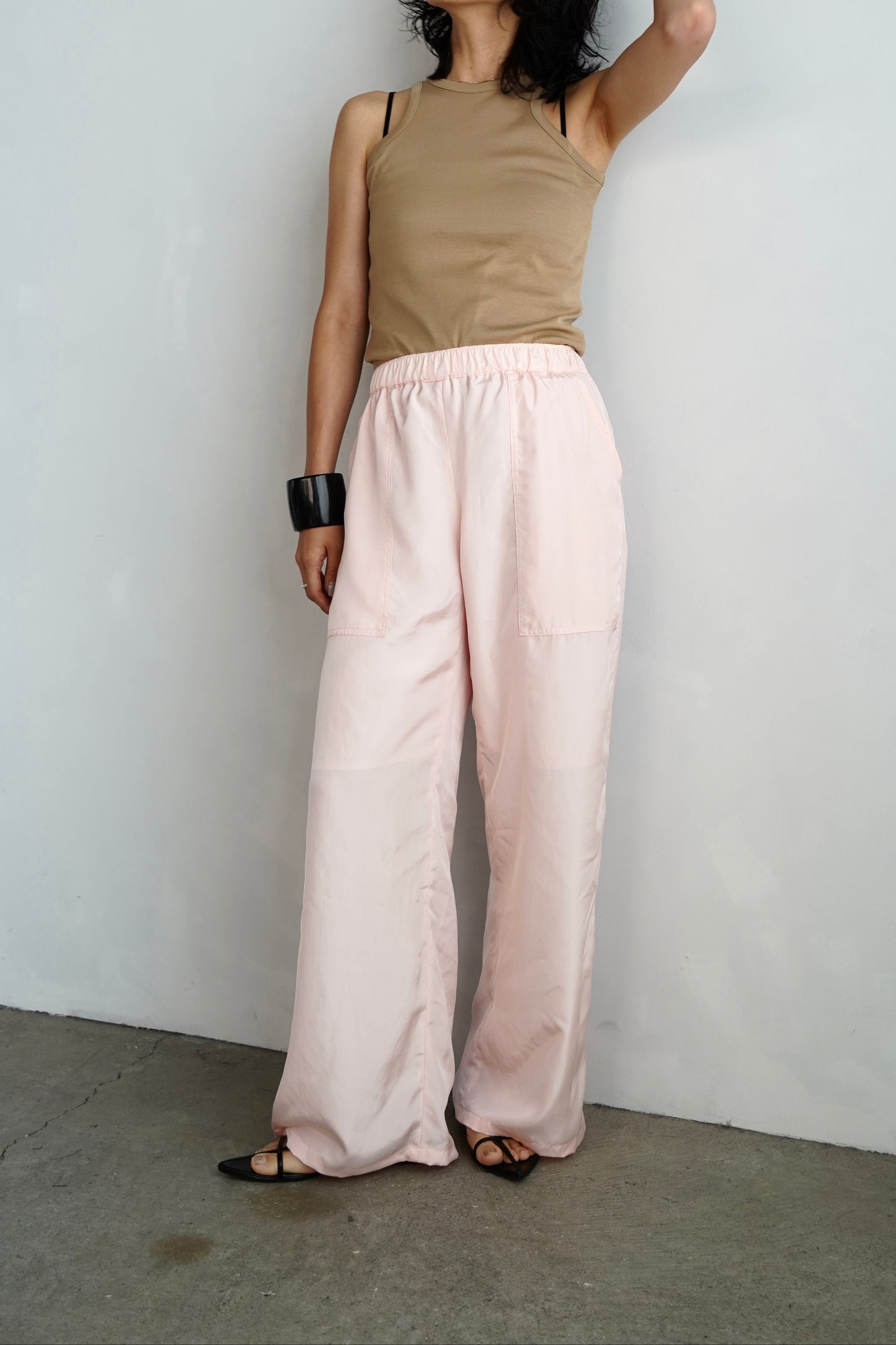 Color Easy Pants / BABYPINK -7月25-31日発送-