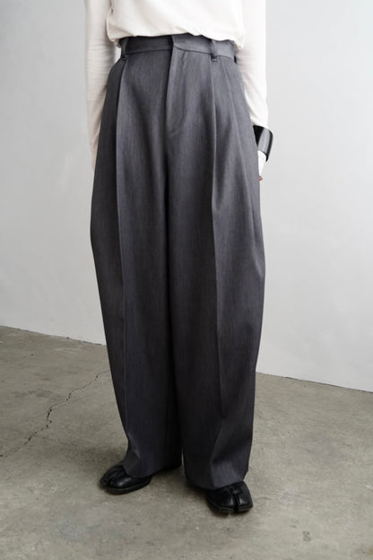 Wool Tack Pants / CHARCOALGRAY -11月26-28日発送-