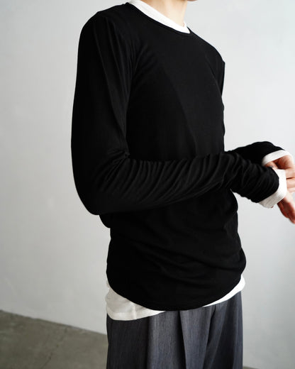 Powdery Pullover / BLACK