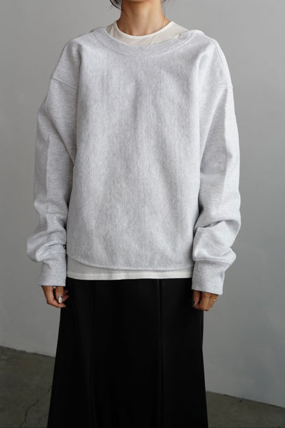 Round Sweat Pullover / GRAY -12月5日発送-