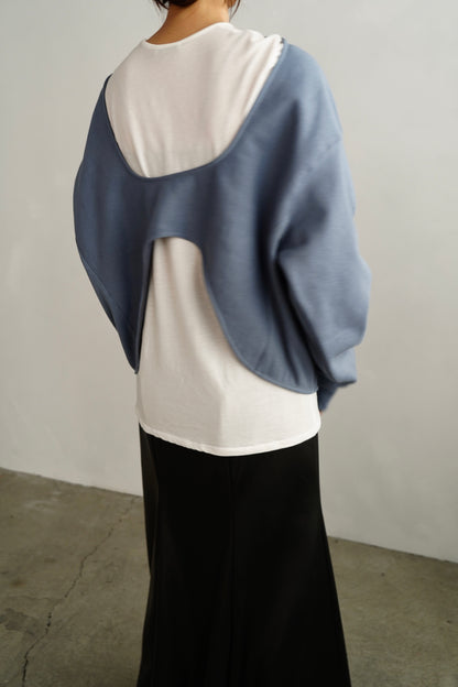 Round Sweat Pullover / ASHBULUE -12月5日発送-