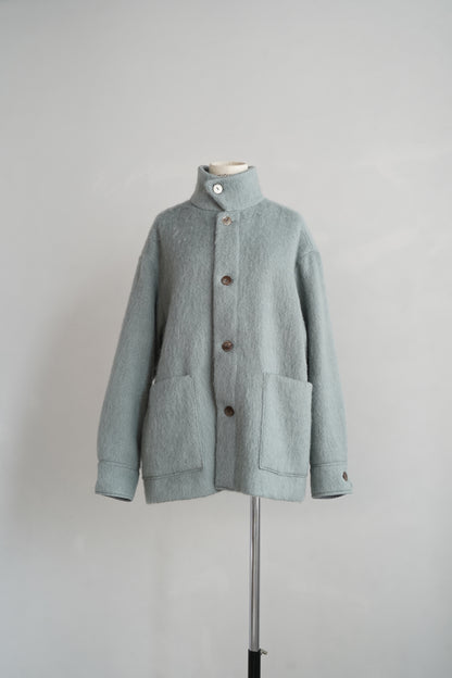 Soft Shaggy Jacket / GRAYBLUE -11月上旬発送-
