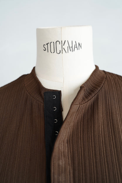 Middle Cardigan / BROWN -9月25日発送-