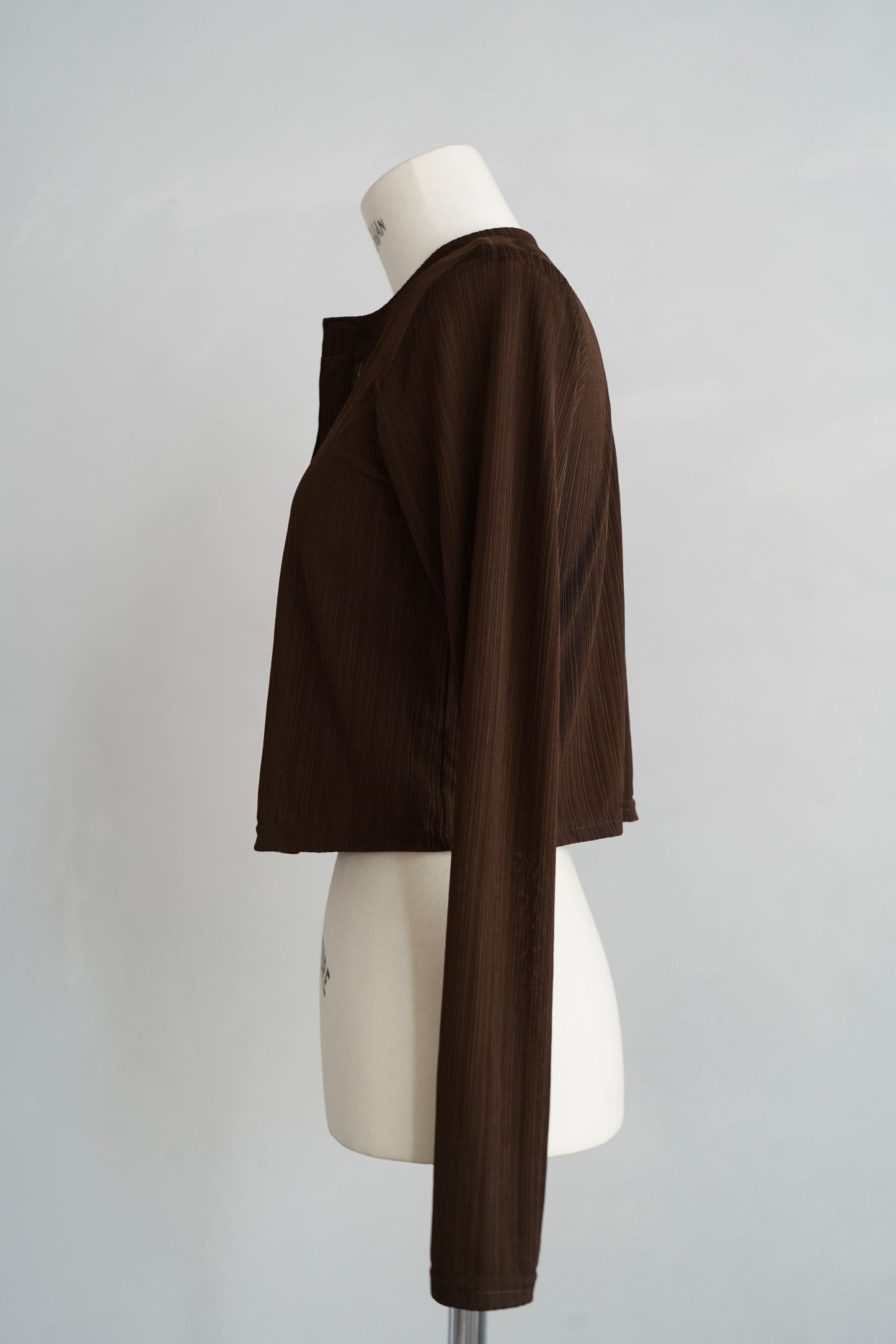 Middle Cardigan / BROWN -9月25日発送-